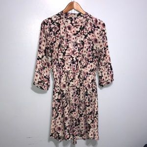 Floral Long Sleeve Dress - No Tags Visible